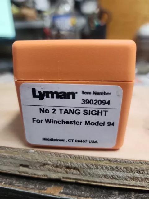 Lyman No. 2 Tang Peep Sight for Winchester 1894, 94 Etc. New in stock ship quick