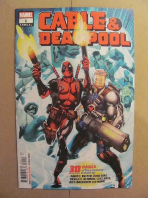 Cable & Deadpool Annual #1 Marvel Comics 2018 - 9.6 Near Mint+