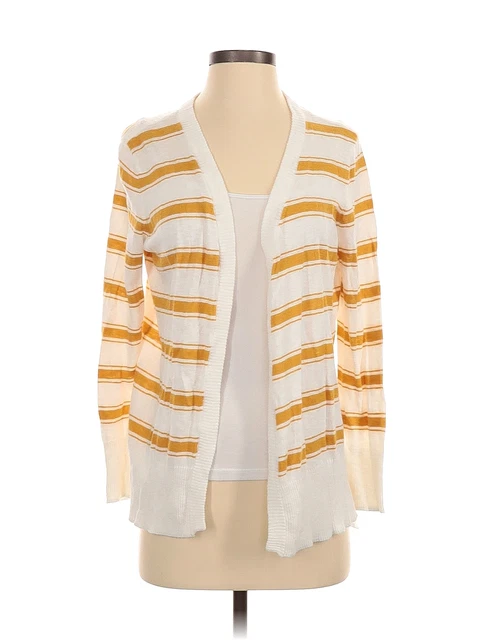Maurices Women Yellow Cardigan S