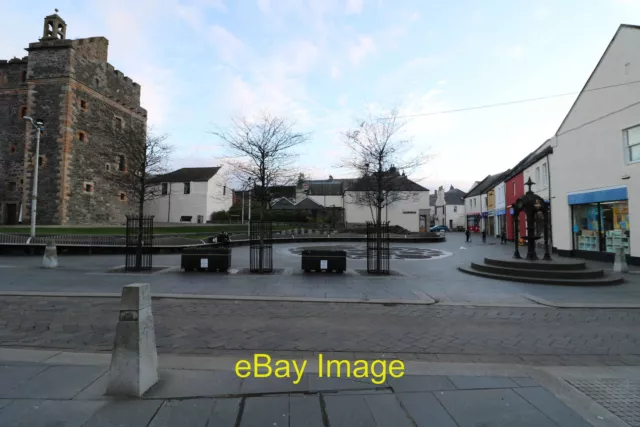 Photo 6x4 Castle Square, Stranraer With the Castle of St. John, viewed fr c2022