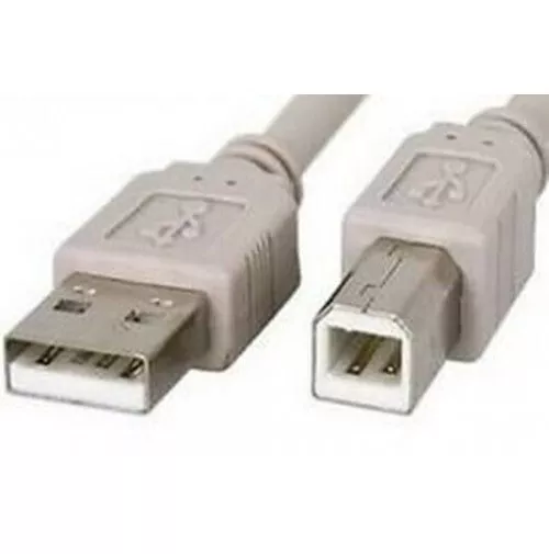 Cavo Stampante USB 2.0 tipo A/B 1,8 mt Hp Brother Epson Canon Lexmar Samsung