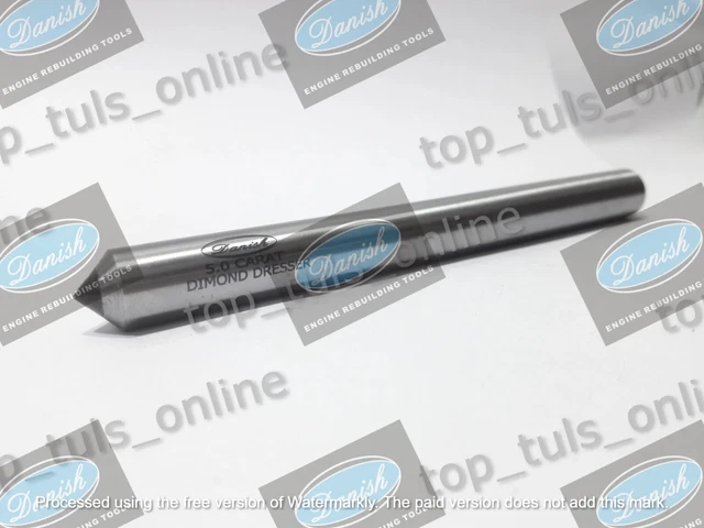 Single Point Diamond Dresser 0.75 Carat - Grade A - Shank Dia 1/2" - OAL 6"