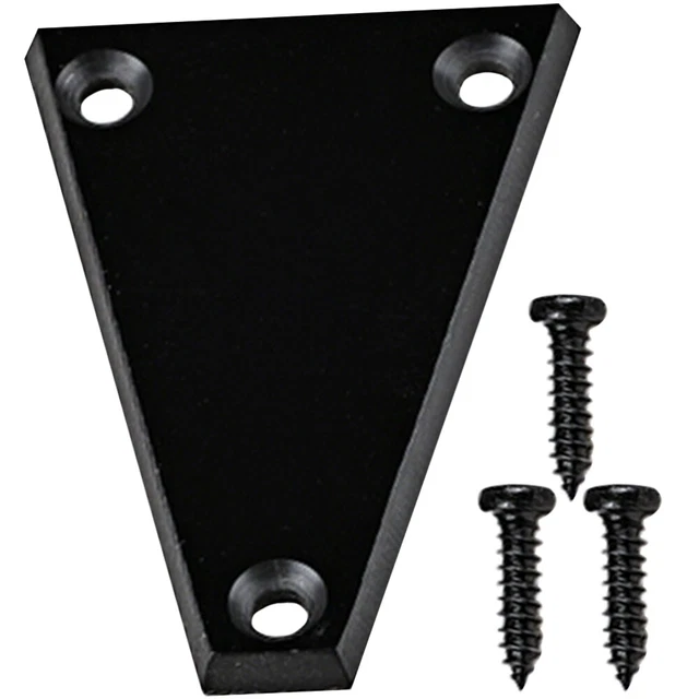 Tapa central de metal cubiertas de cuello para guitarras bajo eléctrico cubierta de barra