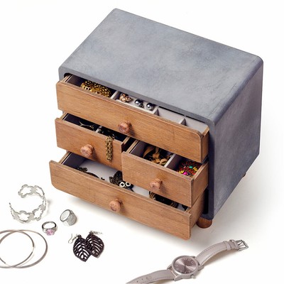 Balvi PORTAGIOIE COLLANE ANELLI BIJOUX ACCESSORI WOOD ALBERO CON UCCELLINO BALVI 
