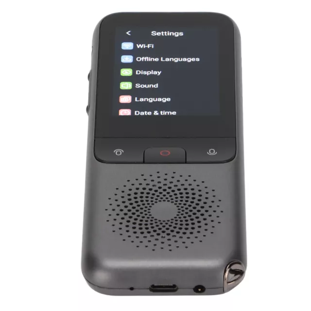 Voice Language Translator Device 138 Languages 2 Way Real Time 2.4in