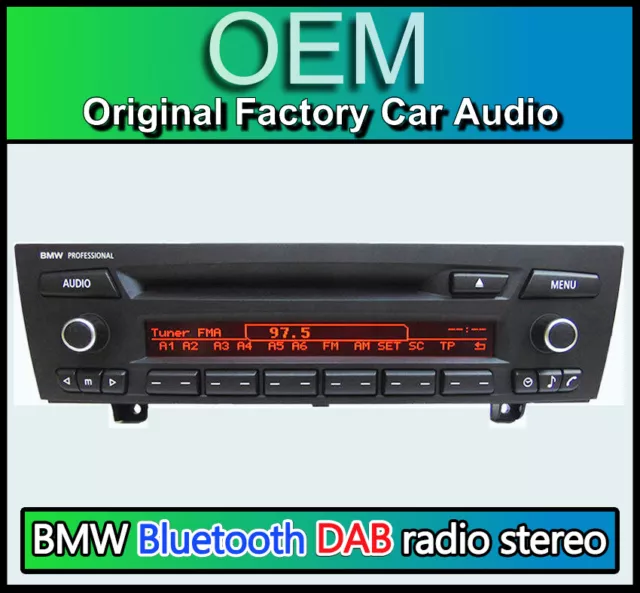 BMW PROFESSIONAL CDPLAYER, 1 Serie Bluetooth Radio BMW E81 E82 E87 E88 Aux DAB EUR 367,56