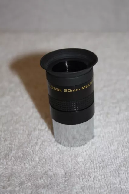 Meade 1.25" 20mm Super Plossl Telescope Eyepiece Series 4000 - Yellow Lettering