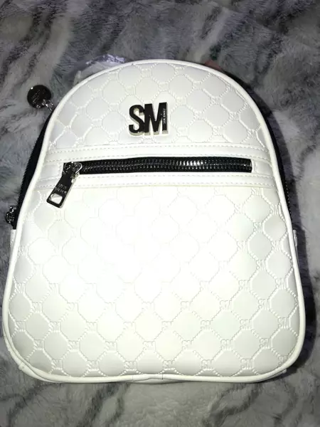 Steve Madden White Backpack