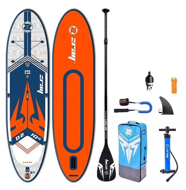 ZRAY D2 Sup Board Stand Up Paddle Gonflable Planche de Surf Pagaie 325x81x15cm
