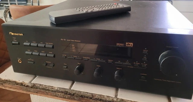 Nakamichi AV10 A/V Receiver with remote control Nakamichi AV10 A/V Receiver with remote control