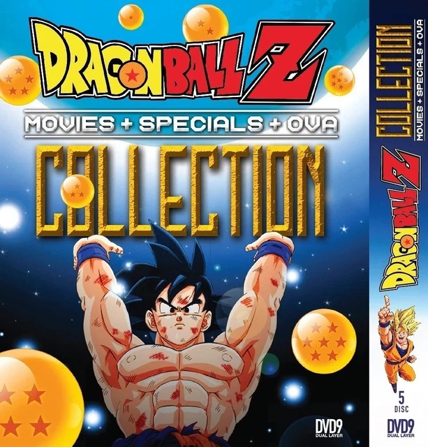 DVD ANIME DRAGON Ball Z Movie Collection 16 Movies + TV Specials