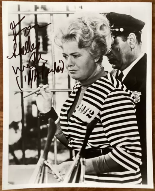 Shelley Winters signed & inscribed photo as Ma Baker from Bloody Mama 1970 + COA