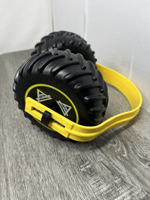 Monster Jam Truck Tire Child Kids Ear Muffs Headphones Hearing Protection Yellow