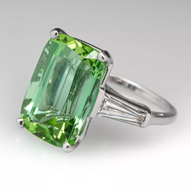 Bague en argent sterling 925 avec émeraude verte et zircone cubique, bague...