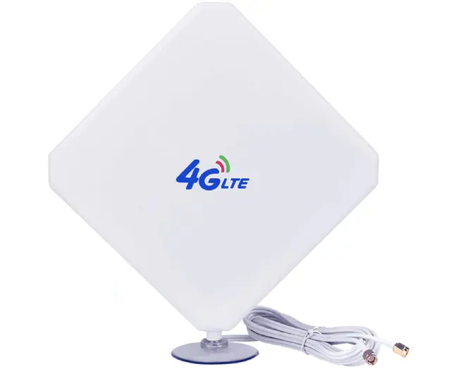 4G High Performance LTE Antenna 35Dbi Wifi Signal Booster Amplifier Modem Ada...
