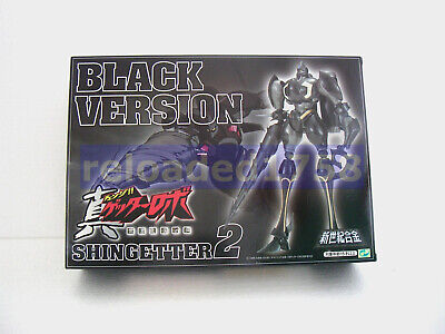 AOSHIMA ★AOSHIMA SHIN GETTER 2 BLACK NERO LIMITED GLOW IN THE DARK CHOGOKIN DIECAST★ 