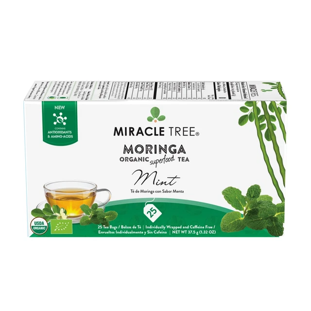 Miracle Tree - Organic Moringa Tea: Mint