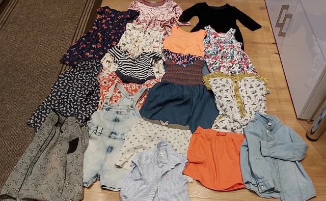 Large Girls Summer Clothes Bundle 5-6 Years