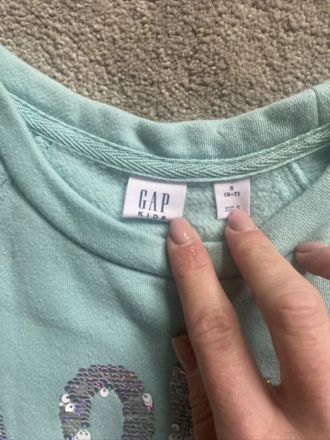 Girls Sweatshirt Jumper Hoodie Bundle X 2 - Aged 6-7 M&S & Gap 3