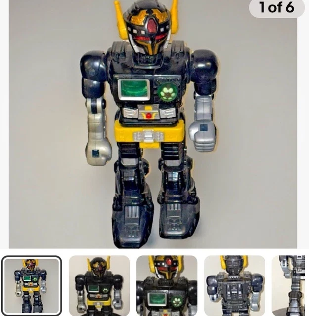 Robot Vintage Wang Kwong HAP-P-KID – Jouet 1992, état Esthétique à Restaurer
