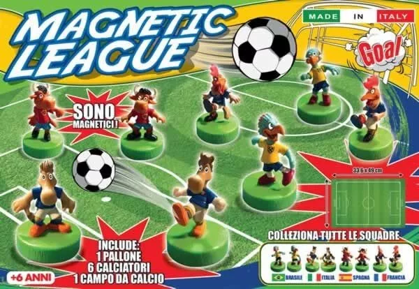 Magnetic League Calcio Gioco Giocattolo Bambini sar