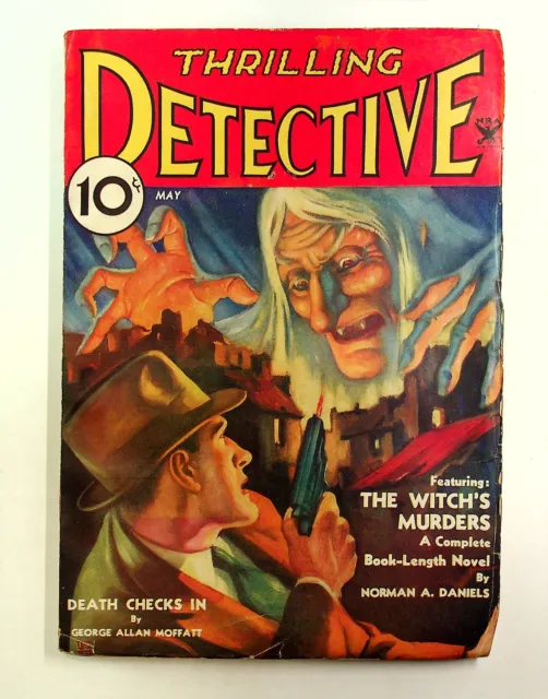 Thrilling Detective Pulp May 1934 Vol. 10 #3 VG- 3.5