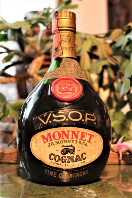 COGNAC MONNET VSOP 60s Cl.75– 40° VECCHIO IMBOTTIGLIAMENTO PER QUESTO COGNAC MON 3