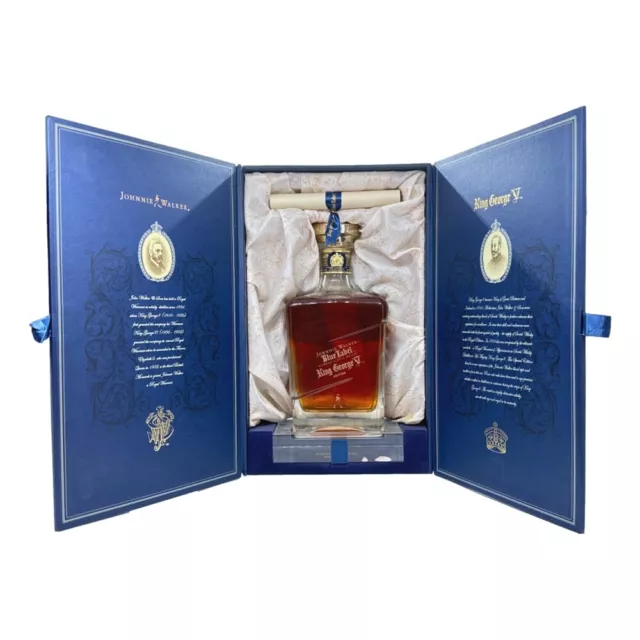 Johnnie Walker Blue Label King George V Limited Edition Scotch Whisky 750mL (...