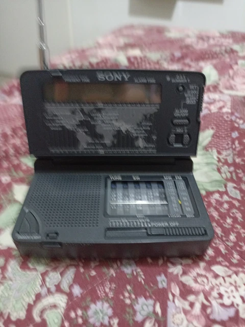 SONY ICF-SW12 SHORTWAVE AM FM Premium Radio FM/SW1-9/MW 11 Band ...