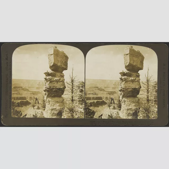 Stereofotografie: H. C. White Co. Grand Canyon, USA 1905.