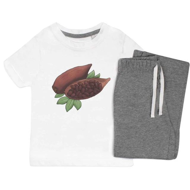 'Cocoa Pod' Kids Nightwear / Pyjama Set (KP034565)