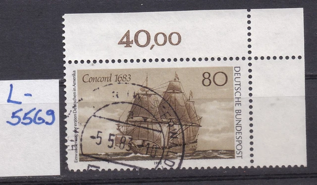 BRD - Mi 1180 - EST Ersttag - Vollstempel Horhausen - Eckrand - Ecke 2 - L5569
