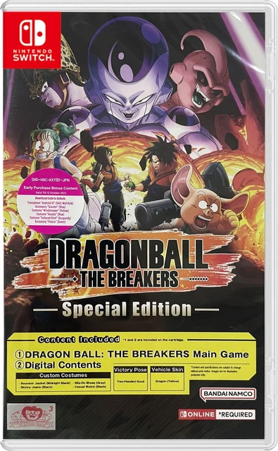 Dragonball The Breakers Special Edition – PS4, Neuf Sous Blister, VF, PEGI 12