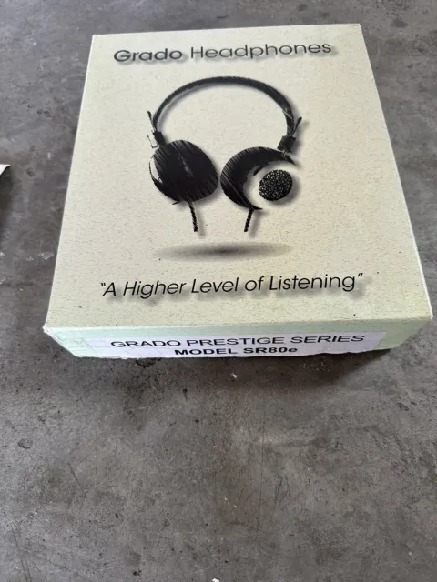 Grado Labs SR80e Prestige Series Over Ear Stereo Audio Headphones