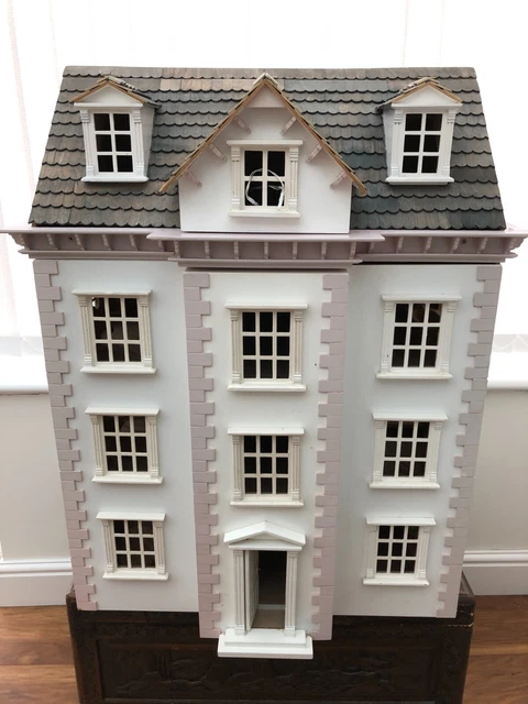 VINTAGE 1980'S DOLLS House Mansion with furniture in excellent ...