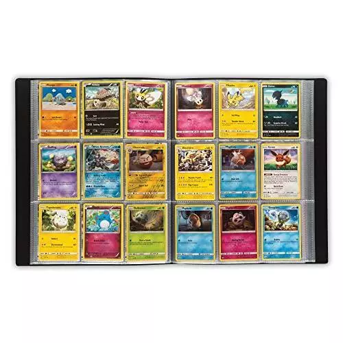 Samsill 9 Pocket Trading Card Album, Polaroid Album for Instax Mini Photos and