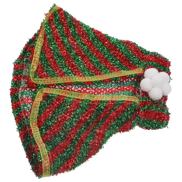 Capa de gato fiesta de Navidad, disfraz de perro cómodo, disfraz decorativo de gato,