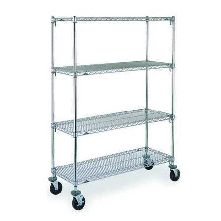 Metro Cart 5B Adjustable Shelf Wire Cart,24 In. W