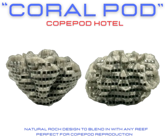 CORAL POD™ v1 - AlgaeDepot Copepod Hotel - Copepod Breeder Pod - FAST FREE SHIP!