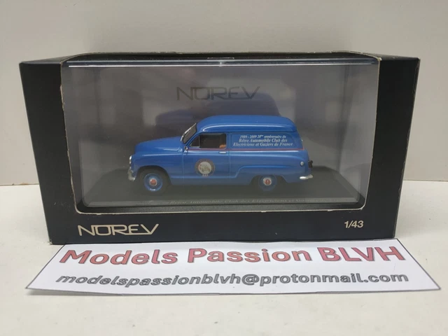 Peugeot 203 Camionnette - Electriciens & Gaziers De France - Norev 1:43 Neuve