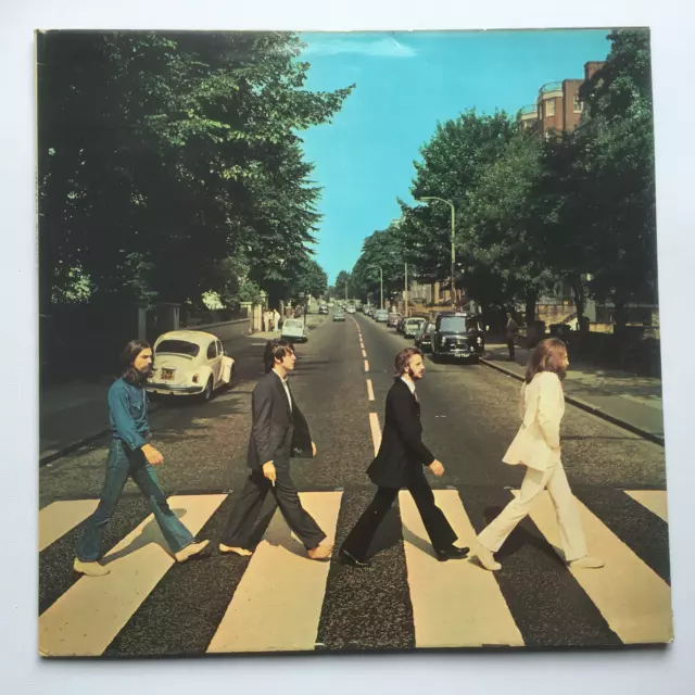 Beatles ""Abbey Road"" Uk Frühe Dunkle Apfelpresse Sauber Slv & Vinyl Keine Ihre Majestät