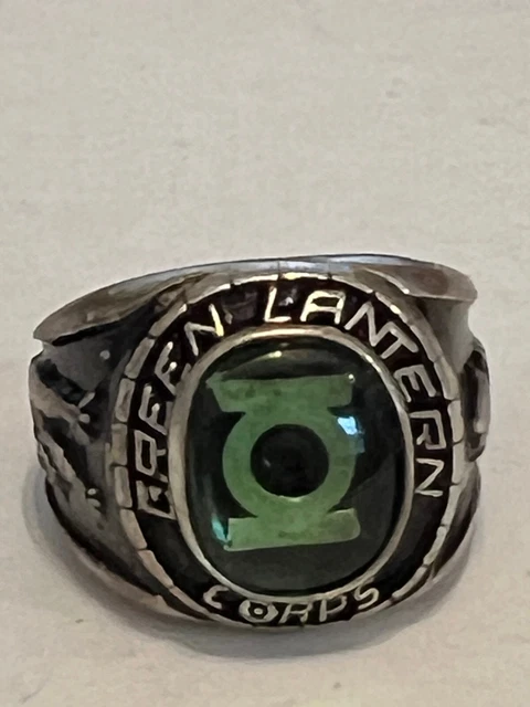 Green Lantern Corps Ring, Used, Size 9 Only