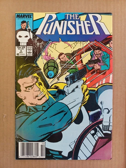 Marvel Comics The Punisher Vol II # 3 October 1987