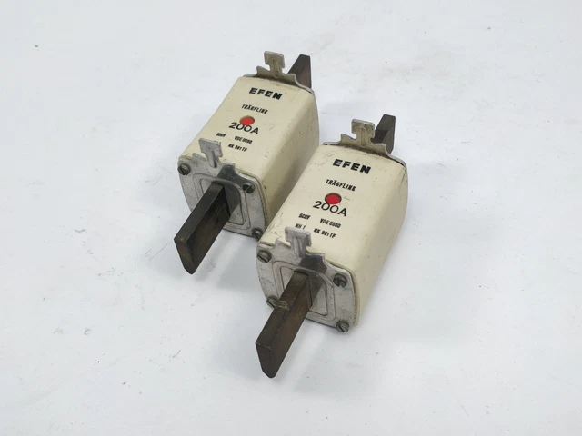 Efen Fusible 200A 500V Gg NH1 2Pcs