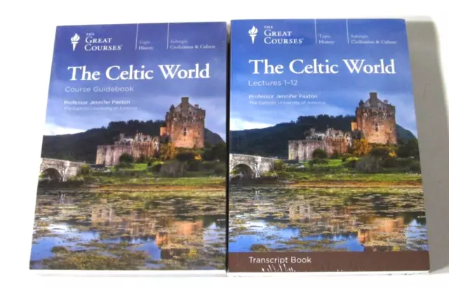 Great Courses: THE CELTIC WORLD 4  DVDs, Course Guidebook, Transcript