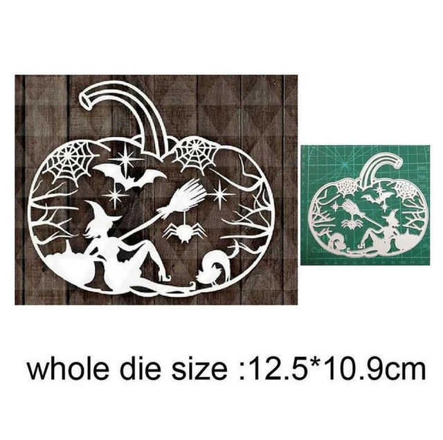 Halloween Kürbis Metall Stencil Cutting Dies Scrapbooking Stanzschablone Karte