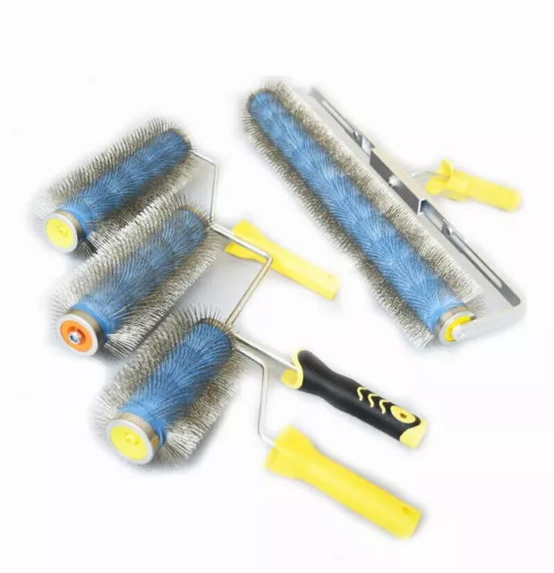 Steel Needle Bubble Elimination Roller Cement self-leveling Epoxy Floor Tool