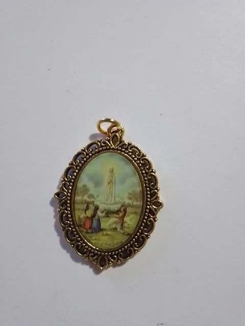 Medaglia Madonna Di Fatima Cm 3,3