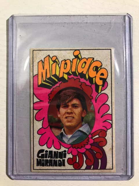 1969 Quaderni Edis Card Gianni Morandi #4