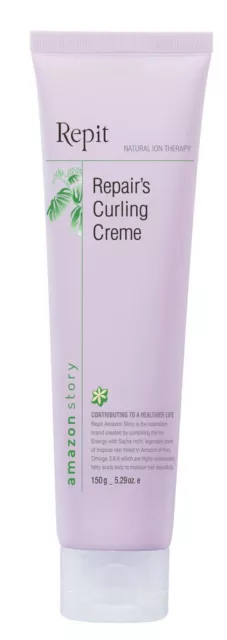 Repit Repair's Curling Creme for Curly Hair Types, Hair Care Treatment - 150g